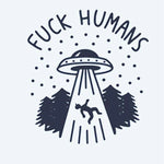 Design del tatuaggio semi-permanente UFO Abduction di INKON – illustrazione alieno, rapimento, scena, volante, disco, 2 x 2 in (5x5cm), disponibile su inkon.co